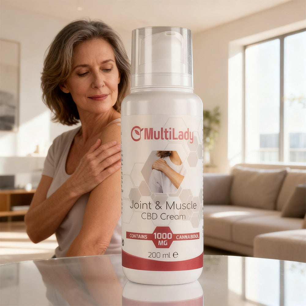 MultiLady CBD ízületi és izomkrém 1000 mg – 200 ml 13 