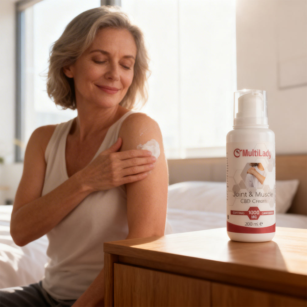 MultiLady CBD ízületi és izomkrém 1000 mg – 200 ml 15 