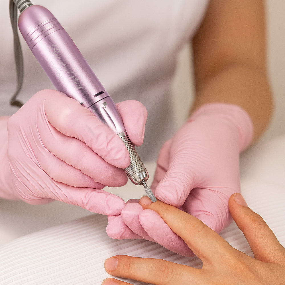 Emporia Beauty Nail Professzionális Körömcsiszoló Gép Cserélhető Fejekkel – Rózsaszín