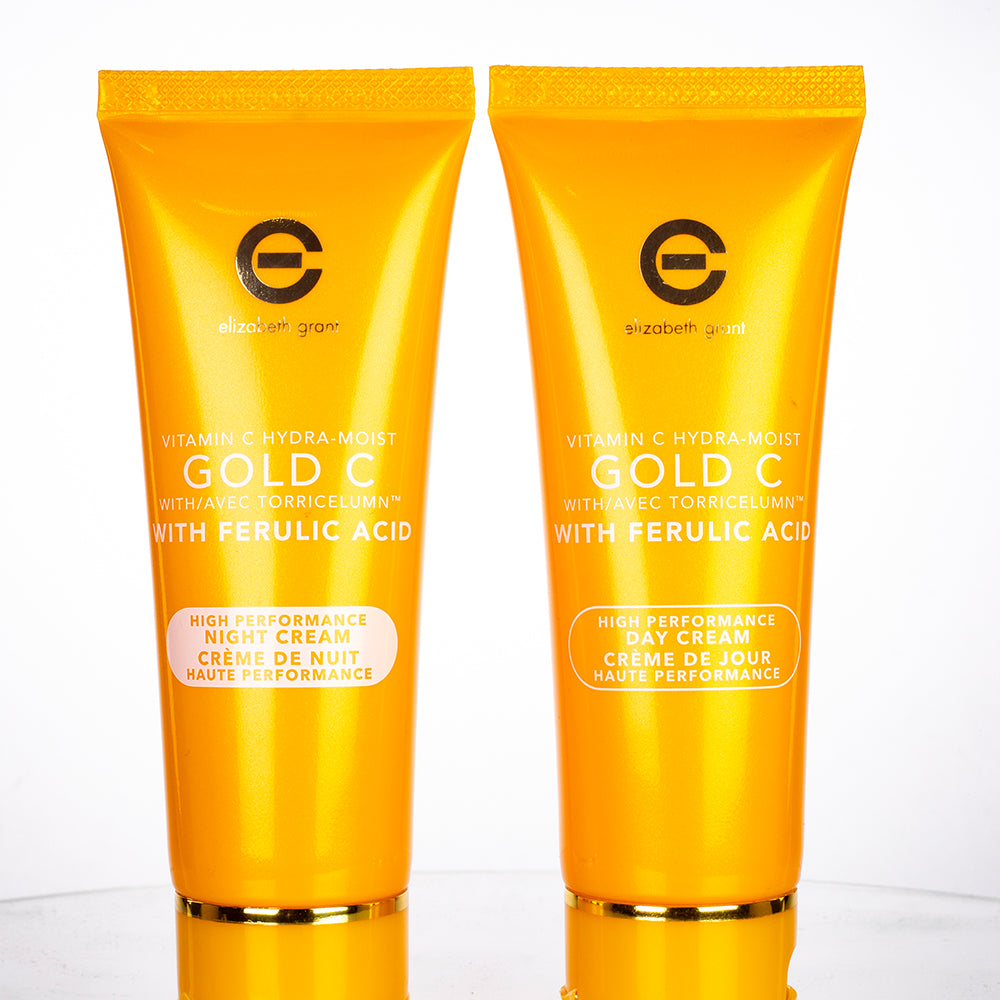 Elizabeth Grant Vitamin C Gold C Nappali és Éjszakai Krém Szett (2 × 60 ml) 4 