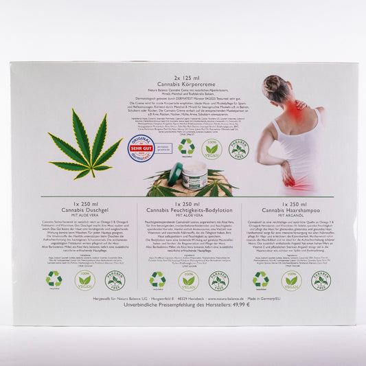 Natura Balance Cannabis Kozmetikai Szett – 5 részes