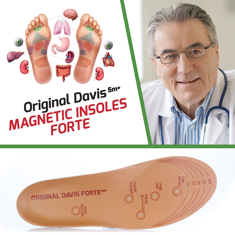 Eredeti Davis® Mágneses Talpbetét FORTE, 5m+, memóriahabbal megerősítve 2 