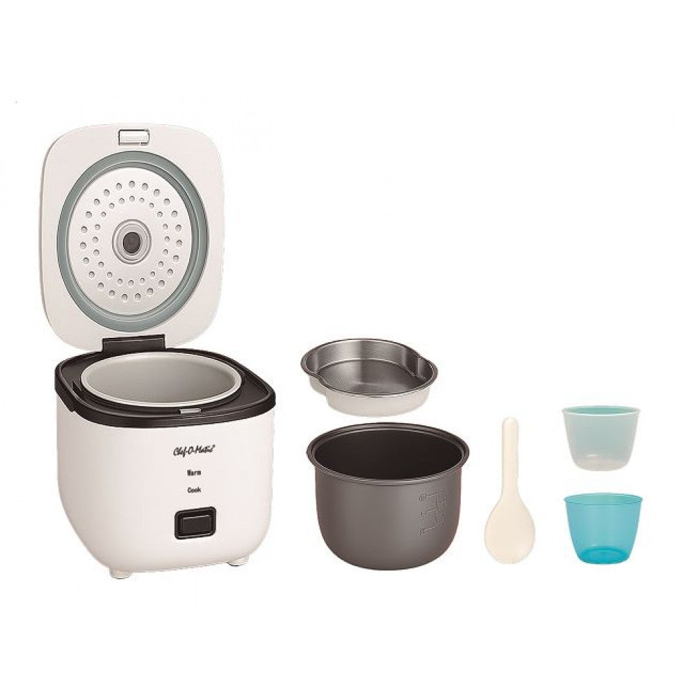 CHEF-O-MATIC COOKER Electric rice cooker, 1.2 L, 200W / 220V-50Hz, White 1 