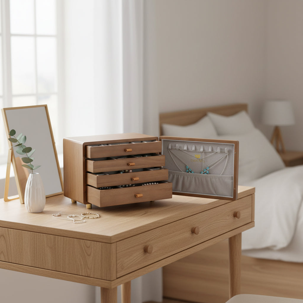 Emporia többszintes ékszer rendszerező mini komód