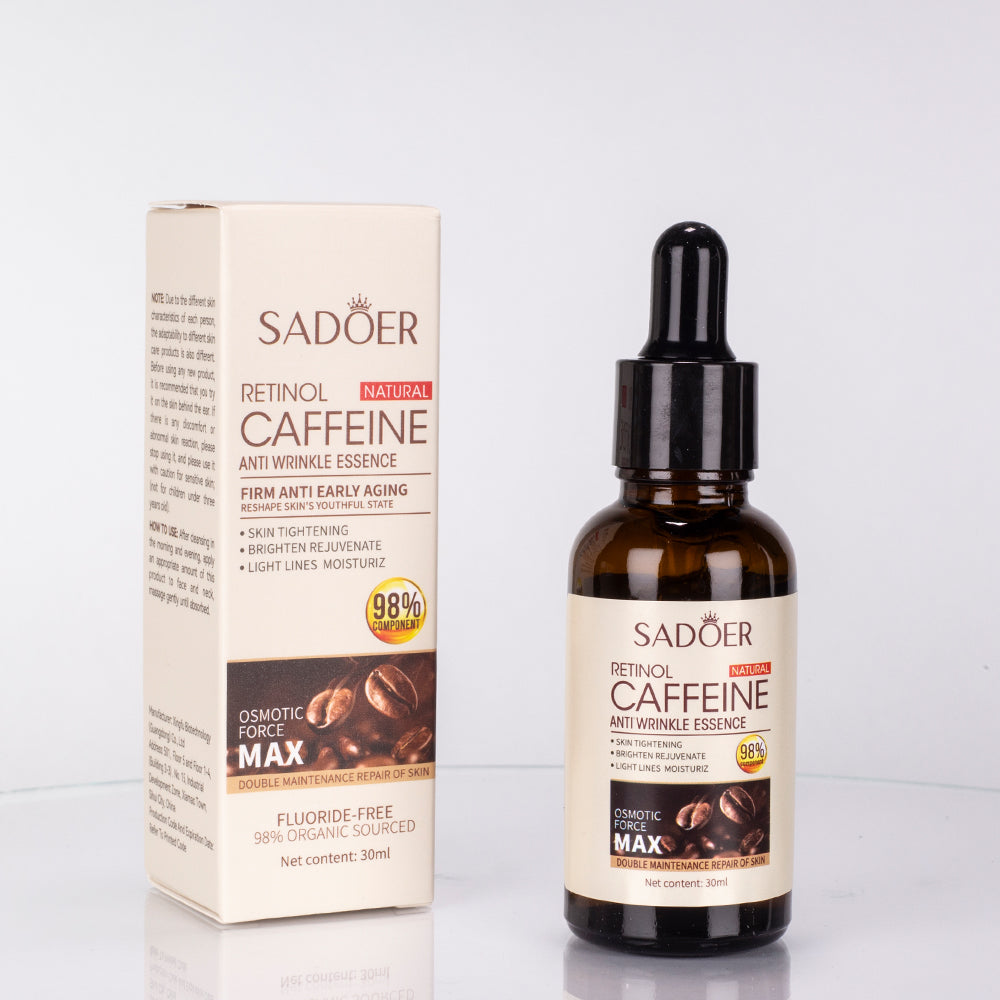 SADOER retinolos-koffeines ránctalanító arcszérum 1 
