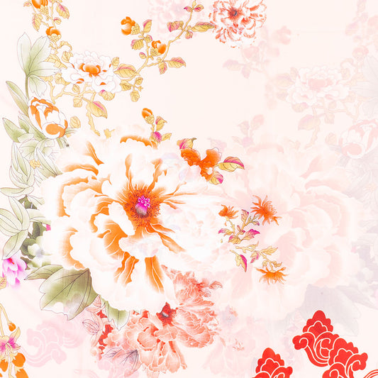 Haitang Öröksége Sál, 85 X 180 Cm, Rózsaszín, 100% Vegán Selyem