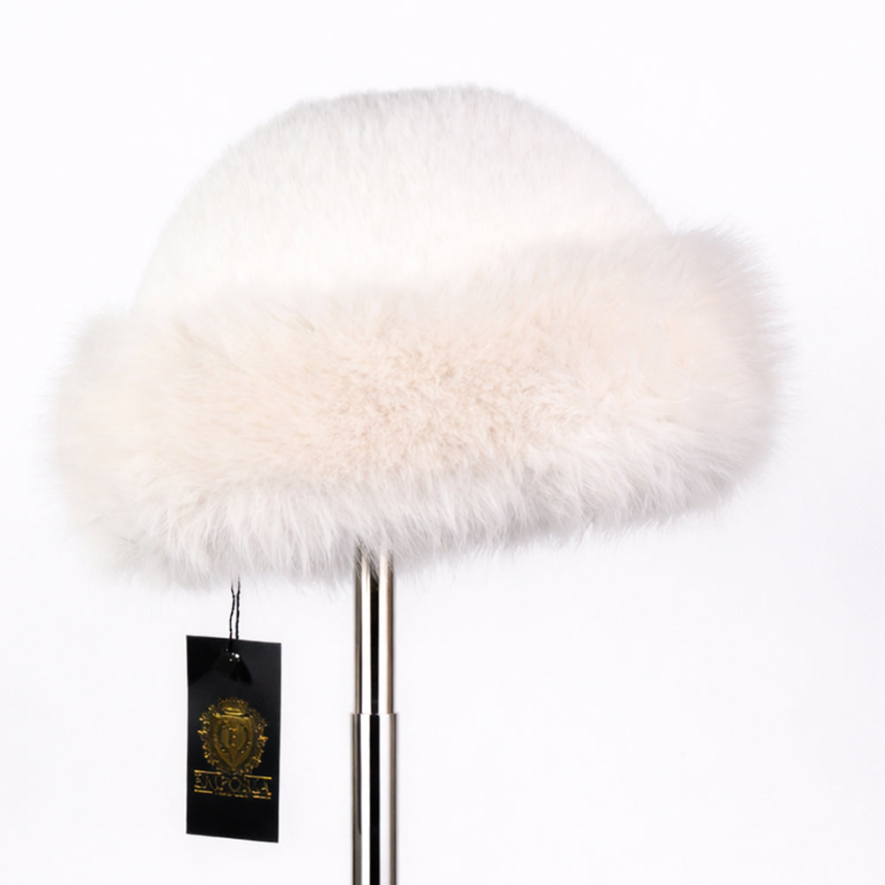 Bézs műszőrme téli sapka – egyméretes 3 