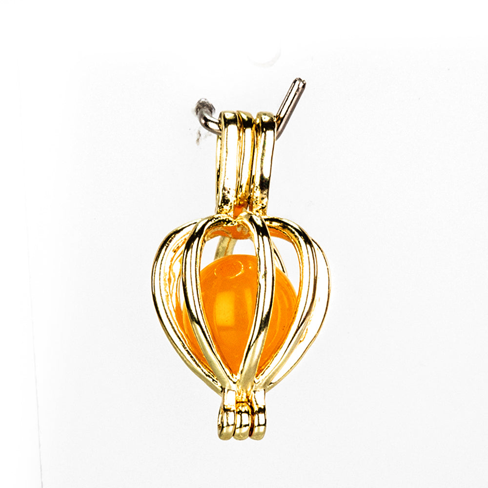 Arany tónusú Emporia Ötvözetű Szett Vörös Acháttal és Türkizzel ( Nyaklánc+Medál )