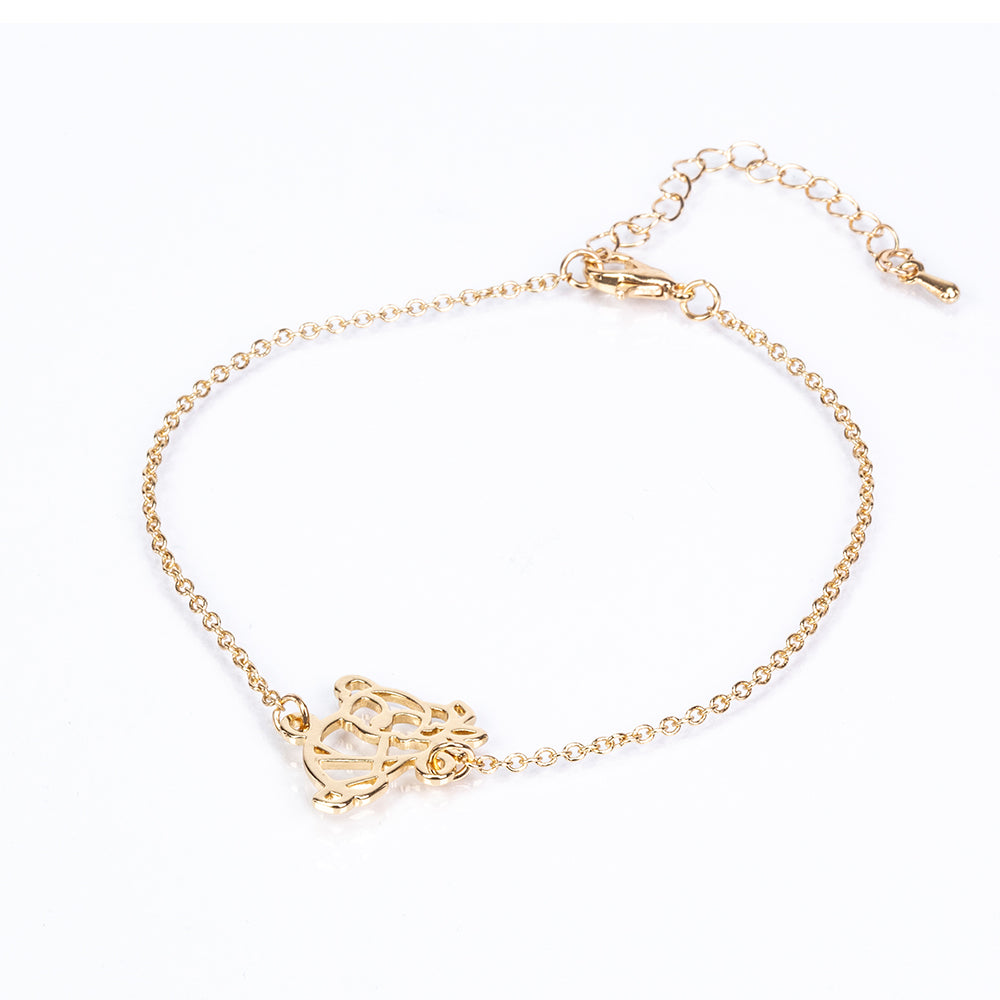 Arany tónusú Emporia Ötvözetű Szett ( Nyaklánc+Karkötő ) 3 