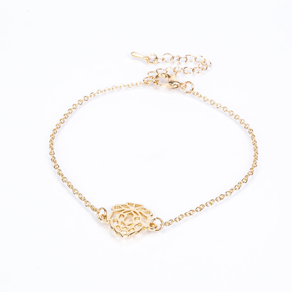 Arany tónusú Emporia Ötvözetű Szett ( Nyaklánc+Karkötő ) 3 