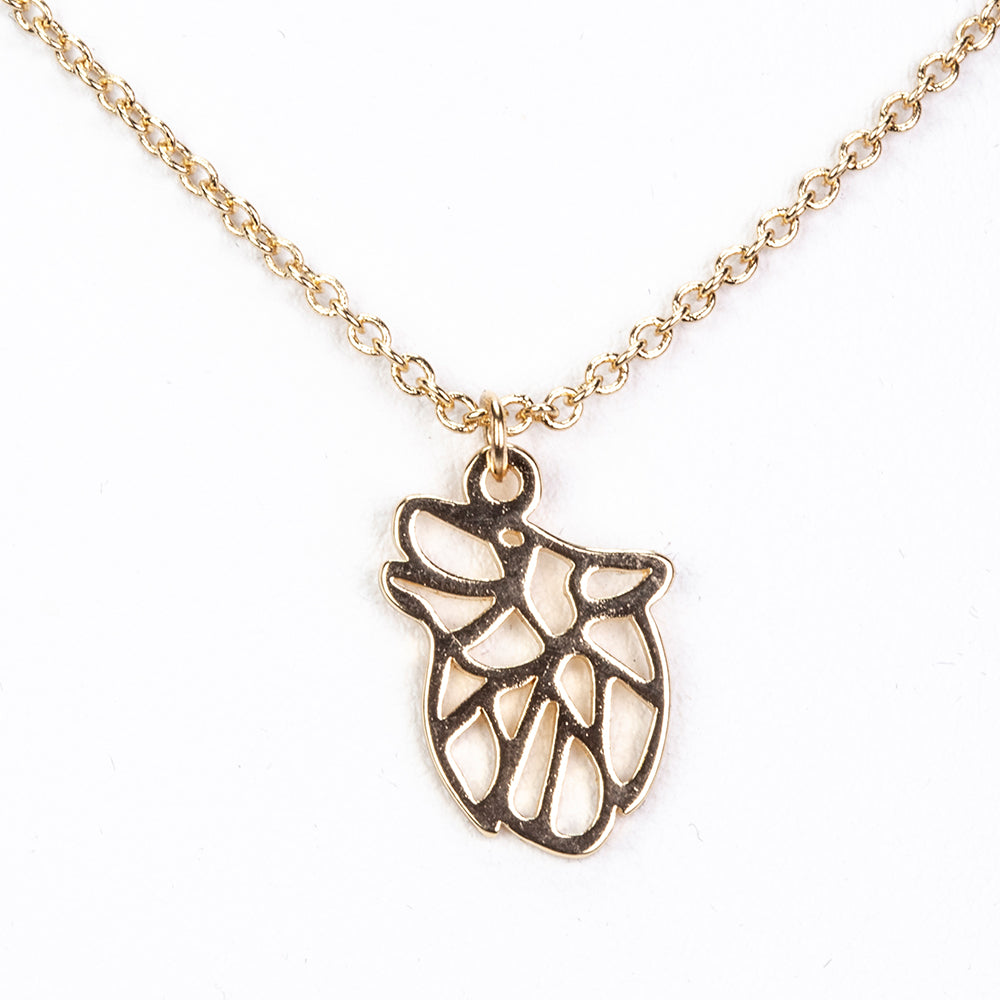 Arany tónusú Emporia Ötvözetű Szett ( Nyaklánc+Karkötő )