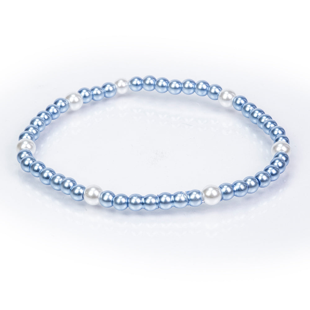 Gyöngy Szett Üveggyönggyel ( Karkötő ) 4 