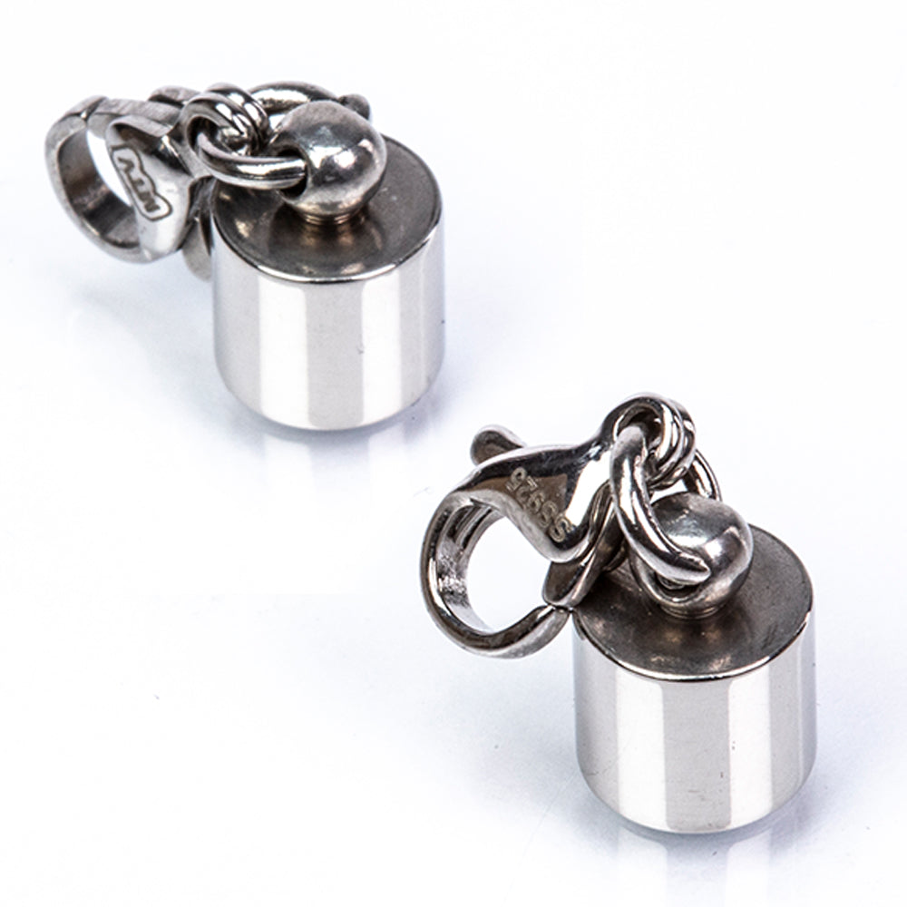 Sterling ezüst mágneses zár 5 