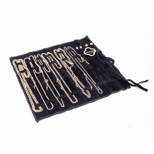 Arany tónusú Emporia Ötvözetű Szett Fehér Emporia® Kristállyal ( Nyaklánc+Fülbevaló+Karkötő )