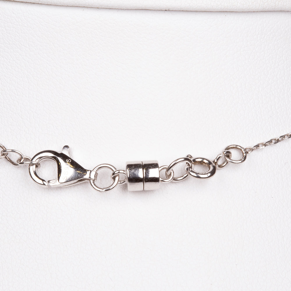 Sterling ezüst mágneses zár