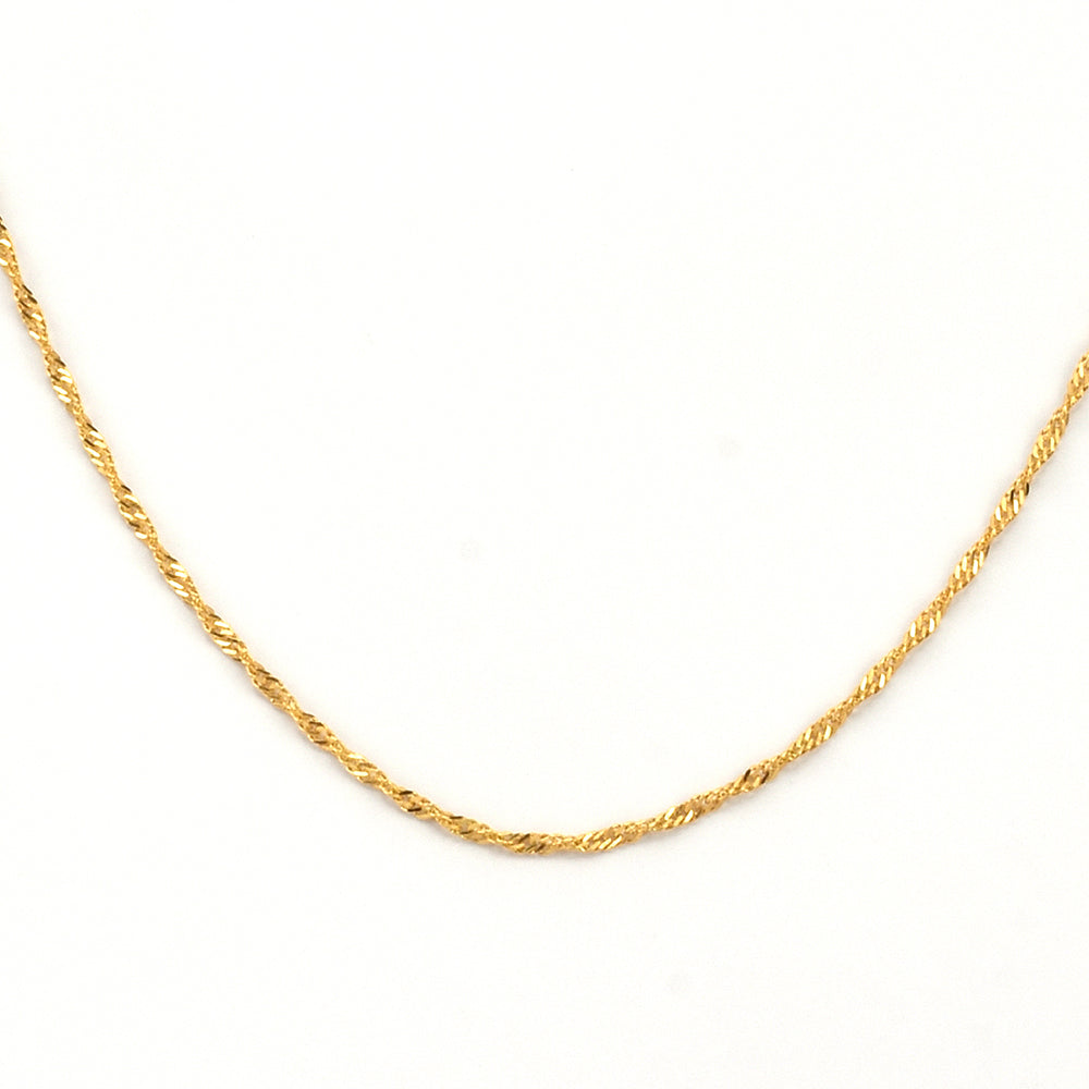 Arannyal Bevont Ezüst Lánc 2 