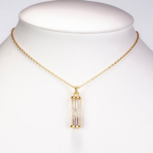 Arany tónusú Emporia Ötvözetű Nyaklánc Thai Rubinnal