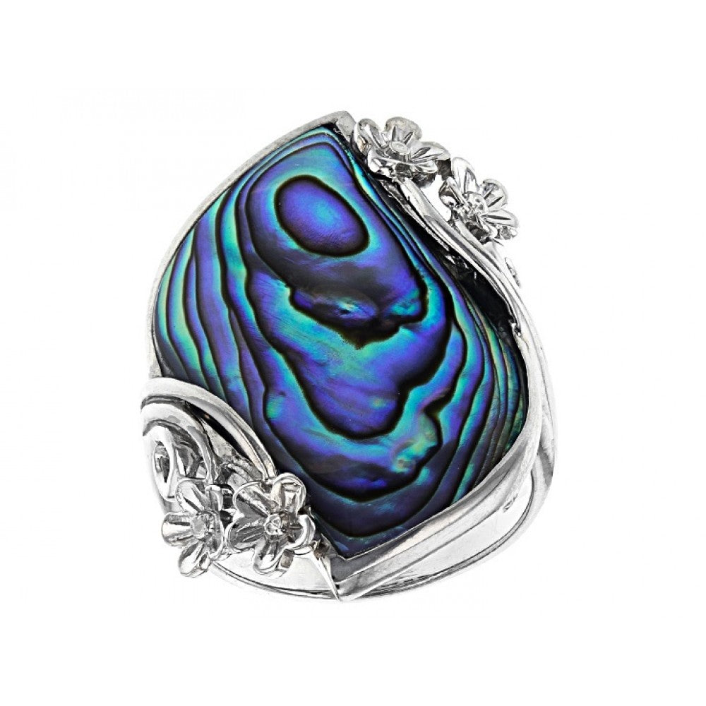 Ezüst Gyűrű Abalone Kagylóval 1 