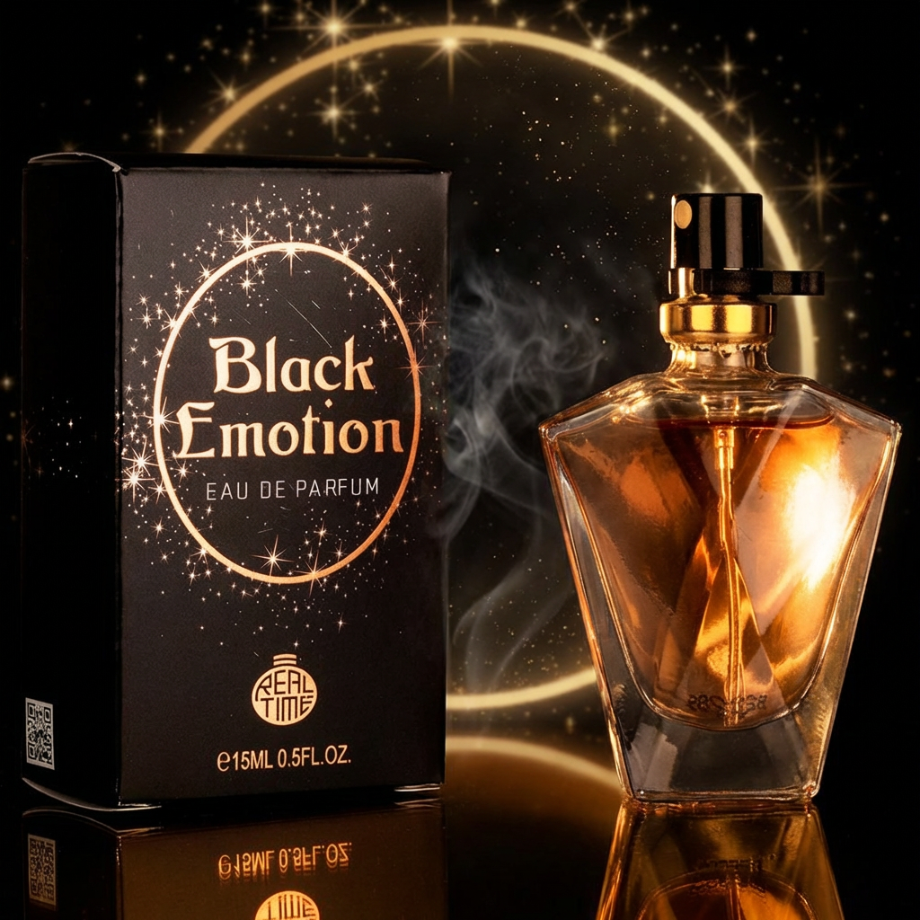 15 ml EDP "BLACK EMOTION" - keleties - vaníliás illat 1 