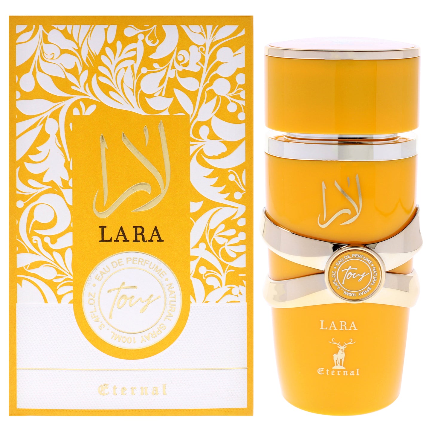 100 ml Eau de Perfume Oriental LARA TOUS (TOP: PEAR, PINEAPPLE, GRAPEFRUIT; MIDDLE: ROSE, COCONUT, TRANSPARENT FLORAL NOTES, JASMINE; BASE: VANILLA, AMBER, MUSK)