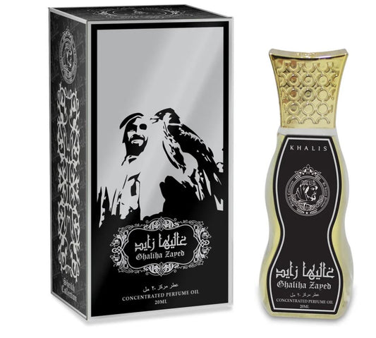 Al Ghali Zayed Al Riyad koncentrált parfümolaj 20 ml – citrusos-fás férfi illat