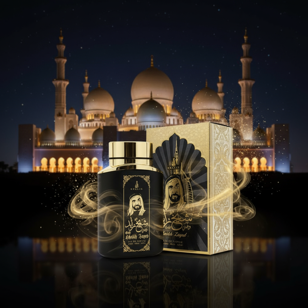 100 ml Eau de Perfume SHEIKH ZAYED GOLD Fűszeres Fás Illat Férfiaknak