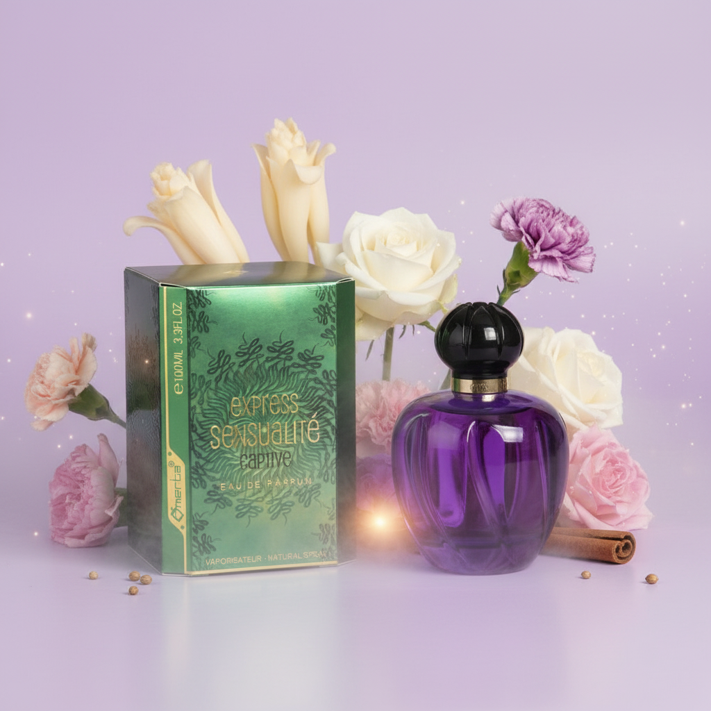 EDP 100 ml "Express Sensualite Captive" – gyümölcsös-virágos illat 2 