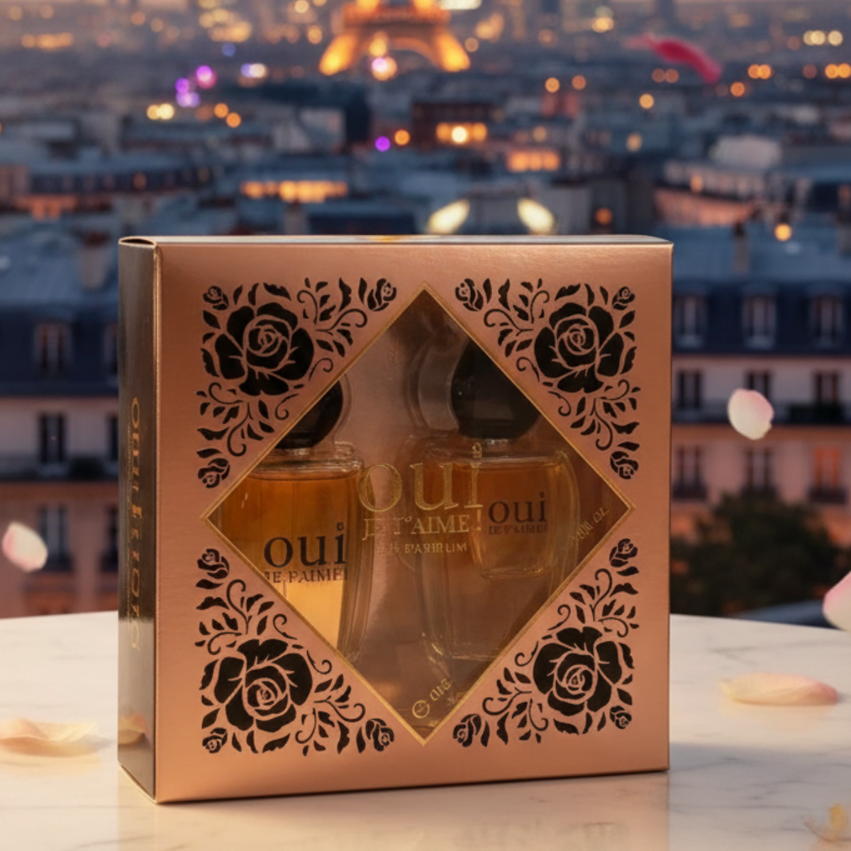 100 ml + 30 ml Eau de Perfume "OUI JE T’AIME" Ciprusos - Gyümölcsös Illat Nőknek 8 