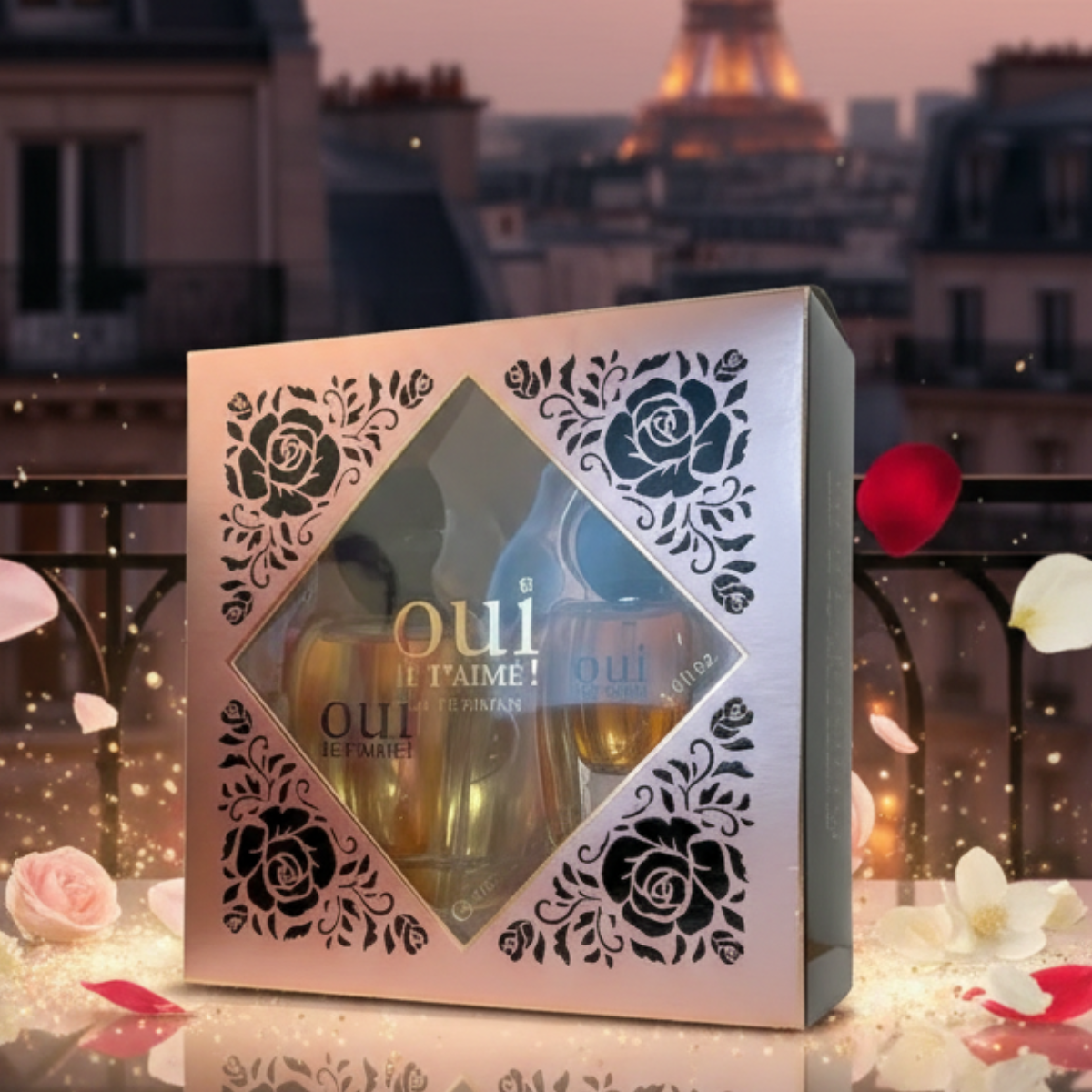 100 ml + 30 ml Eau de Perfume "OUI JE T’AIME" Ciprusos - Gyümölcsös Illat Nőknek 9 