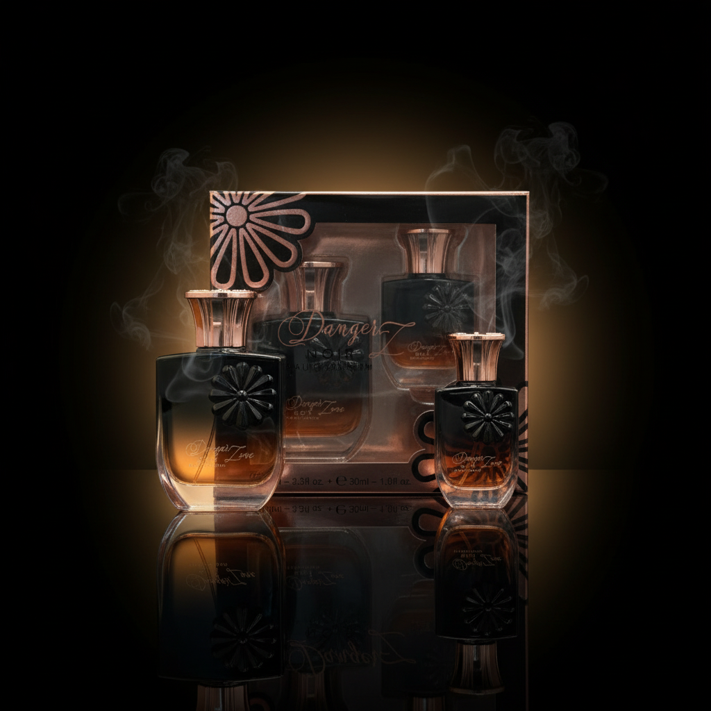 100 ml + 30 ml Eau de Perfume "DANGER ZONE NOIR" Keleti - Vaníliás Illat Nőknek 4 