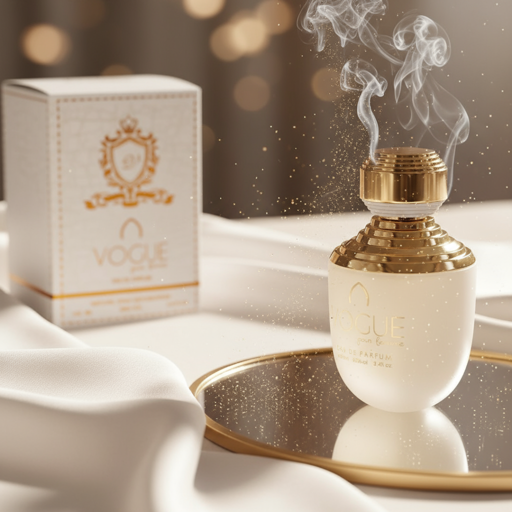 EDP 100 ml "Vogue" – gyümölcsös-virágos-pézsmás illat 4 