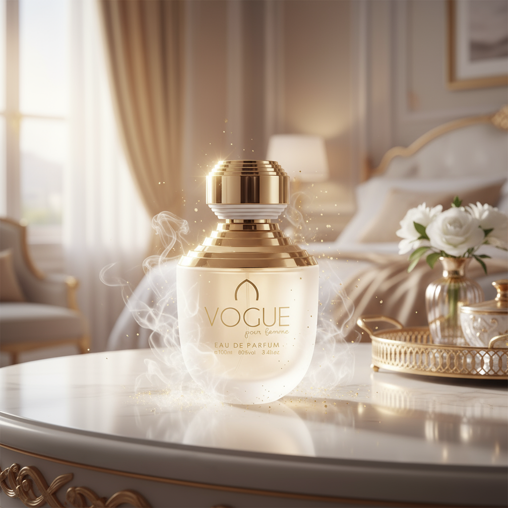 EDP 100 ml "Vogue" – gyümölcsös-virágos-pézsmás illat 5 