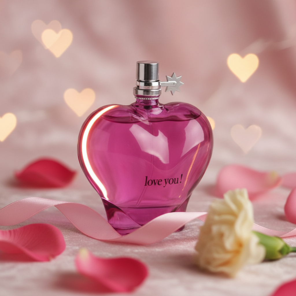 100 ml Eau de Parfum  "Love You Pink" Gyümölcsös - Citrusos Illat Nőknek 3 