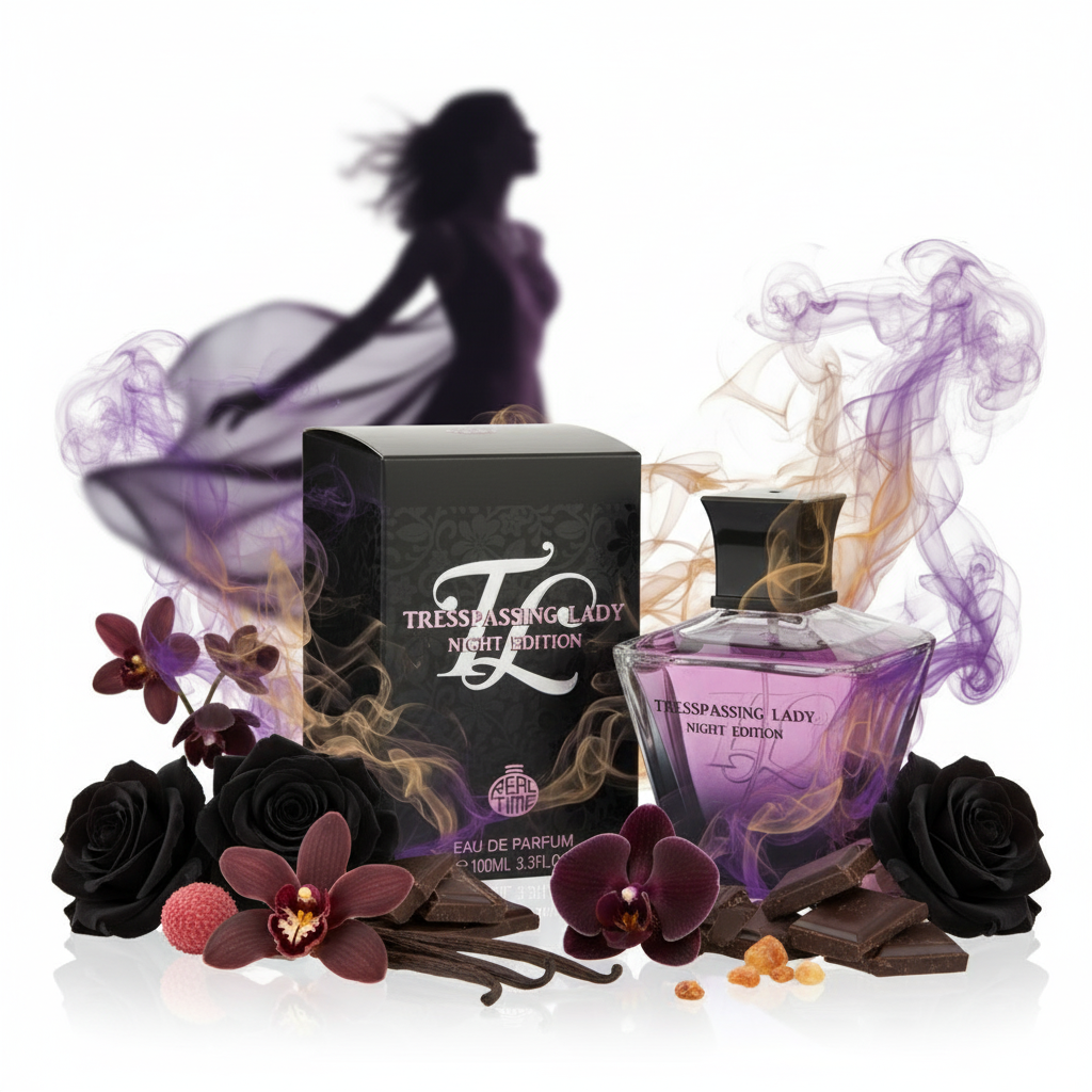 100 ml Eau de Parfum "Trespassing Lady Night Edition"  Virágos - Fűszeres Illat Nőknek 3 