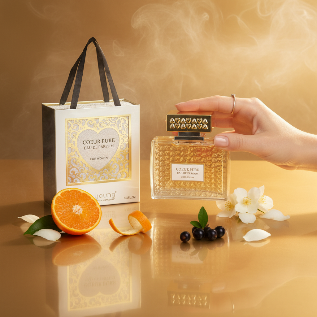 EDP 100 ml "Coeur Pure" – virágos illat nőknek 1 