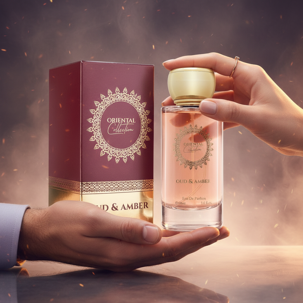 100 ml EDP OUD & AMBER Egyedi oudos, édes, elegáns unisex illat 2 