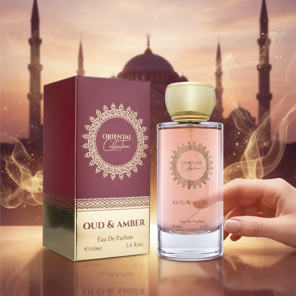 100 ml EDP OUD & AMBER Egyedi oudos, édes, elegáns unisex illat 4 