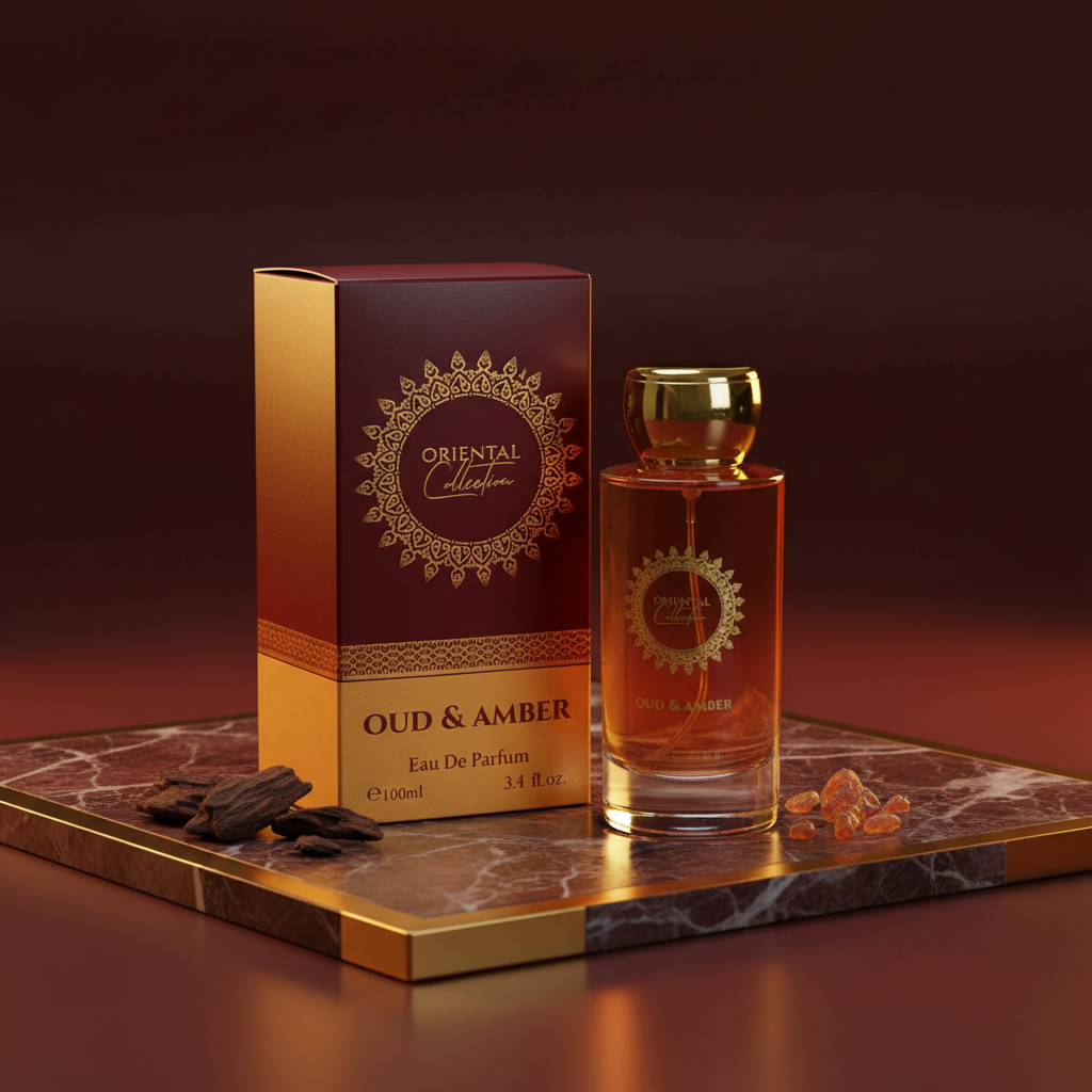 100 ml EDP OUD & AMBER Egyedi oudos, édes, elegáns unisex illat 7 