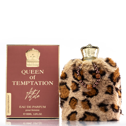 100 ml EDP QUEEN OF TEMPTATION - FATALE, borostyános illat nőknek