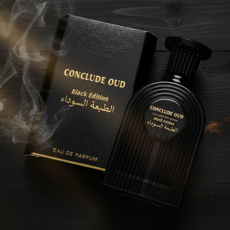 Omerta EDP 100ml "Conclude Oud Black Edition" - citrusos illat