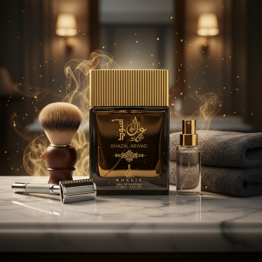 EDP 100ml "Ghazal Aswad" - virágos-gyümölcsös illat férfiaknak