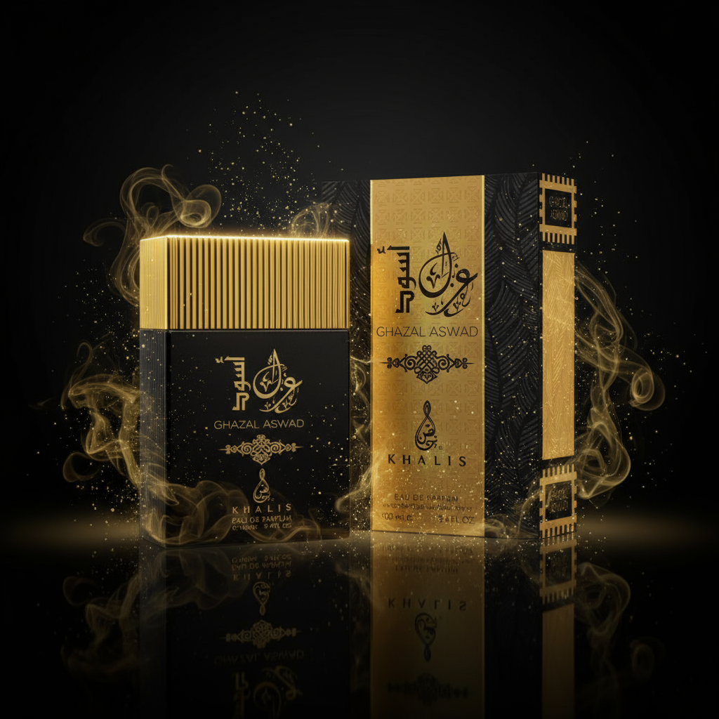 EDP 100ml "Ghazal Aswad" - virágos-gyümölcsös illat férfiaknak 1 