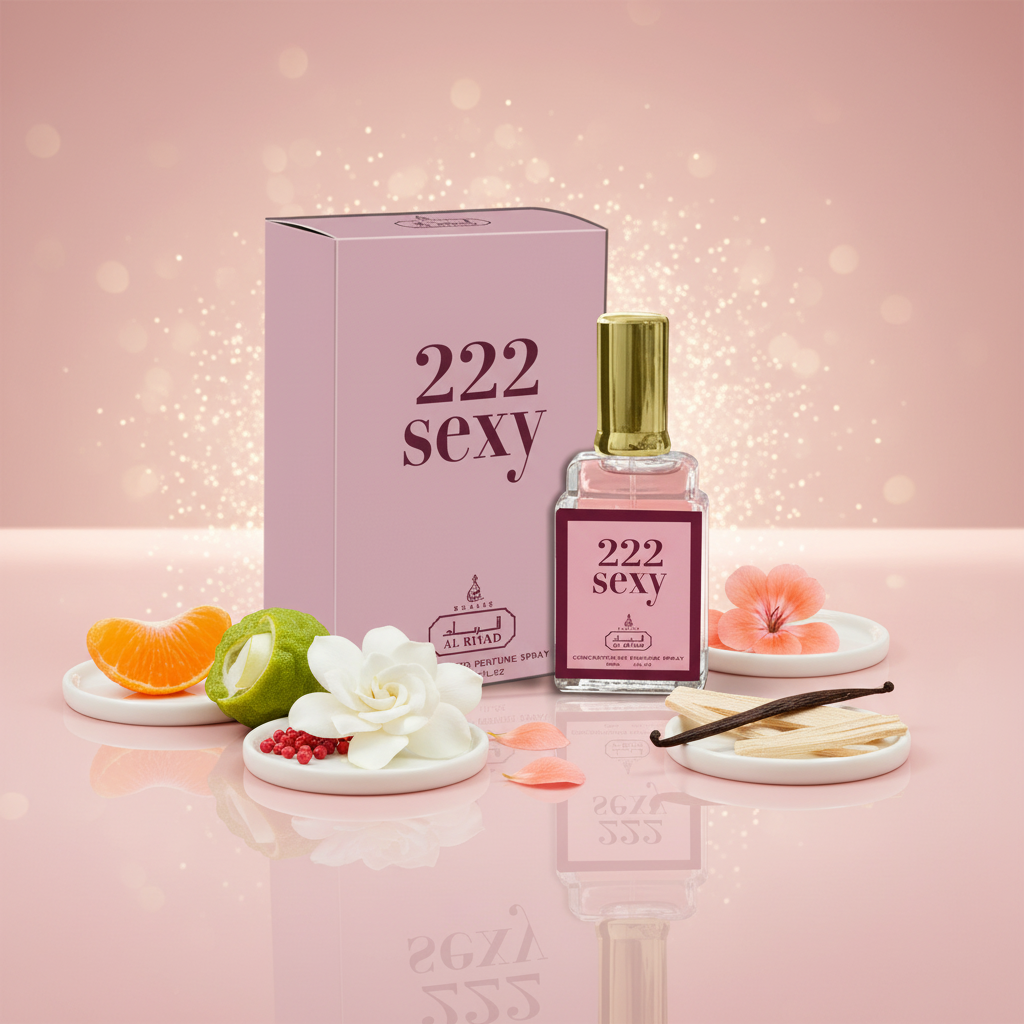 EDP 30 ml "222 Sexy" – virágos-keleties illat nőknek 8 