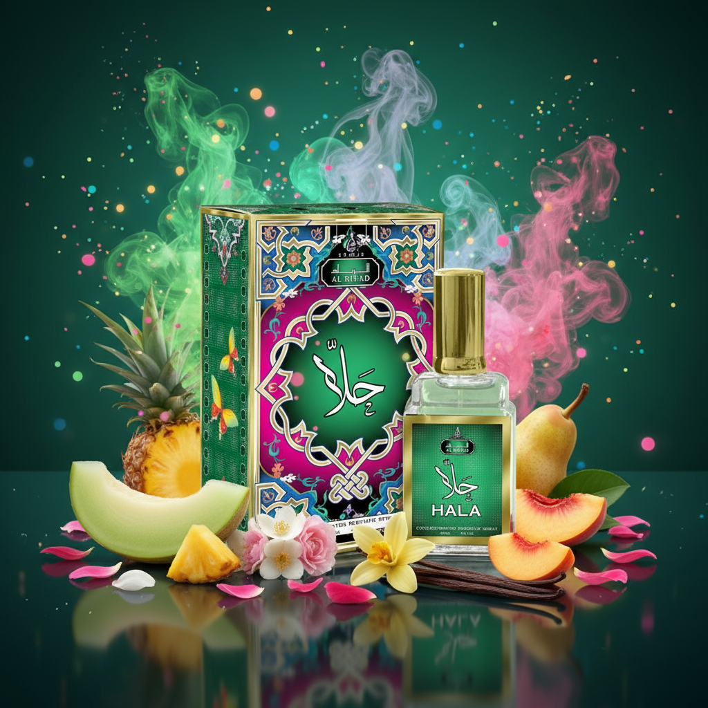 EDP 30ml "Hala" – virágos-gyümölcsös illat unisex