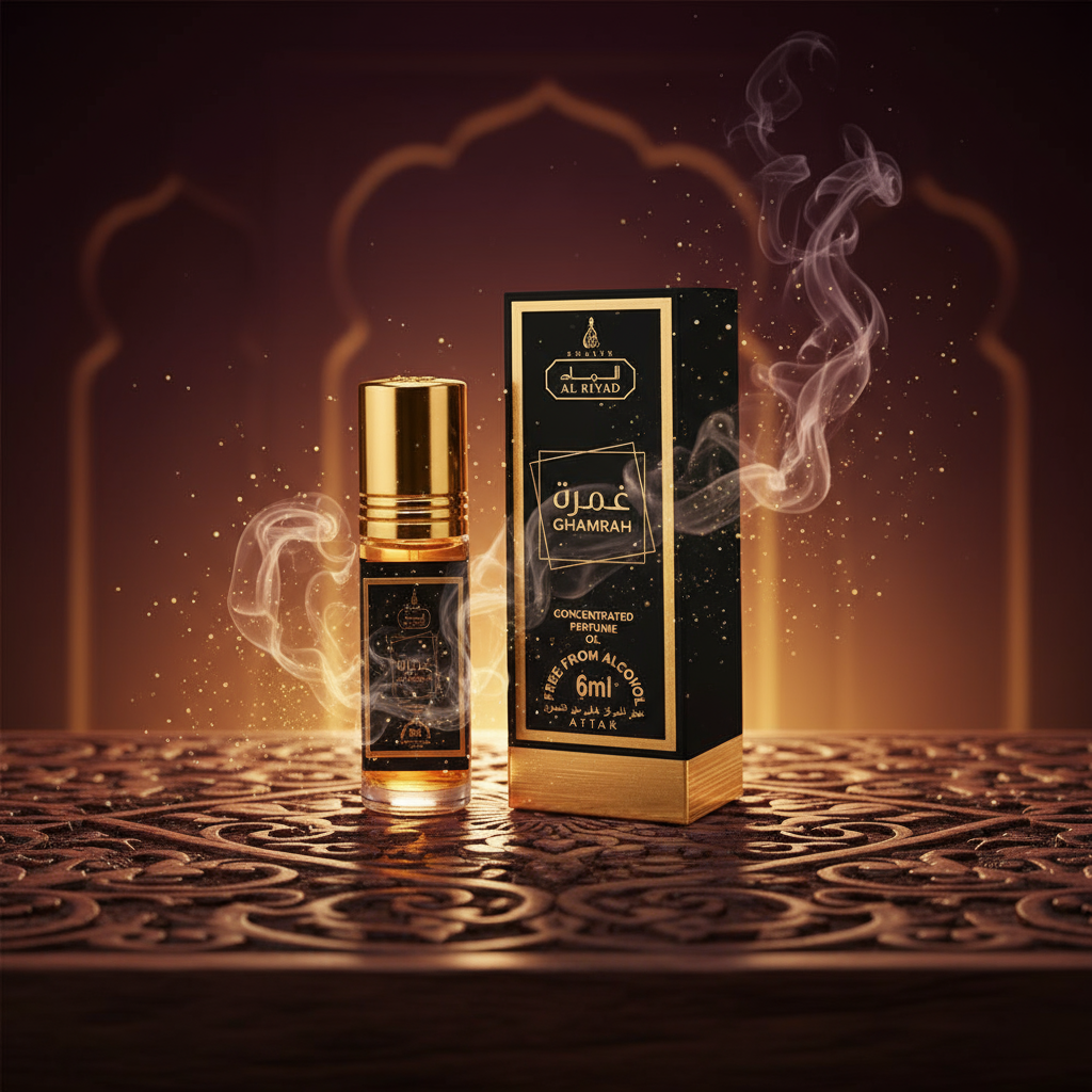 Parfümolaj 6 ml "Ghamrah" – fás-keleties illat 1 