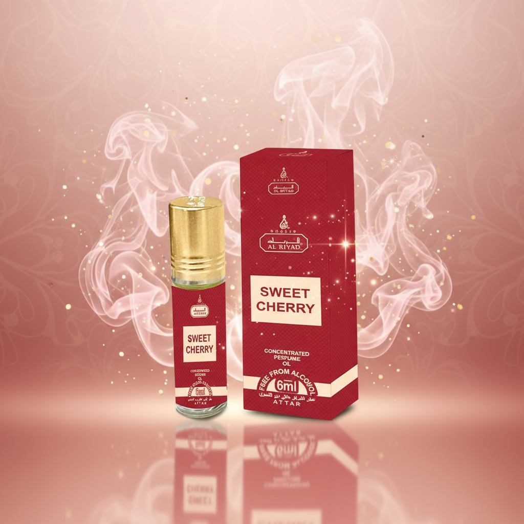 Parfümolaj 6ml "Sweet Cherry (Al Riyad)" – gyümölcsös-virágos illat unisex 2 