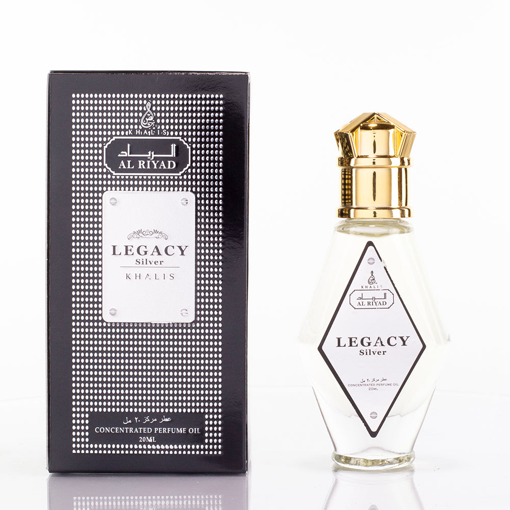 Parfümolaj 20 ml "Legacy Silver" – fás illat 4 