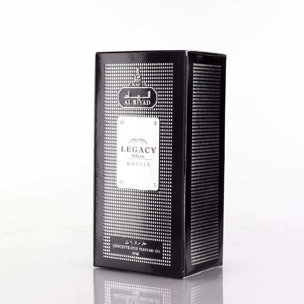 Parfümolaj 20 ml "Legacy Silver" – fás illat 5 