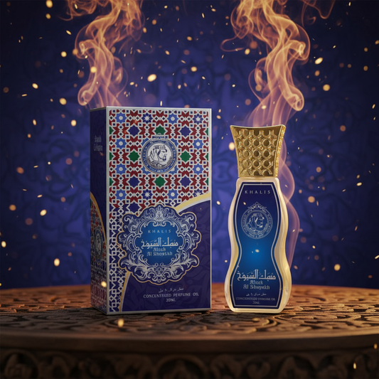 Parfümolaj 20ml "Musk Al Shuyukh" – fás-keleties illat férfiaknak