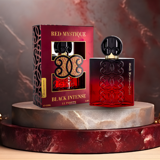 EDP 100ml "Black Intense Red Mystique" - virágos-gyümölcsös illat